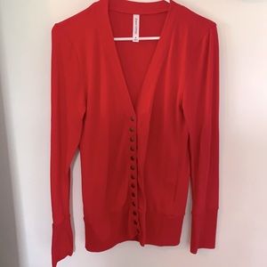 Red Cardigan M
